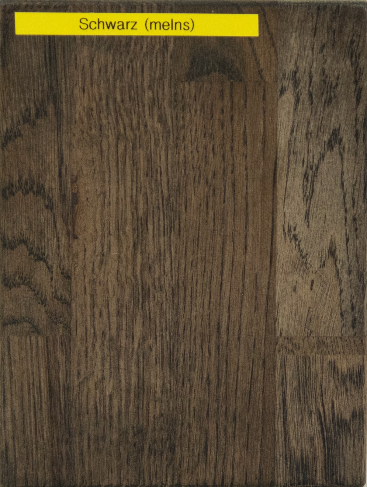 Oak sample SCHWARZ — black